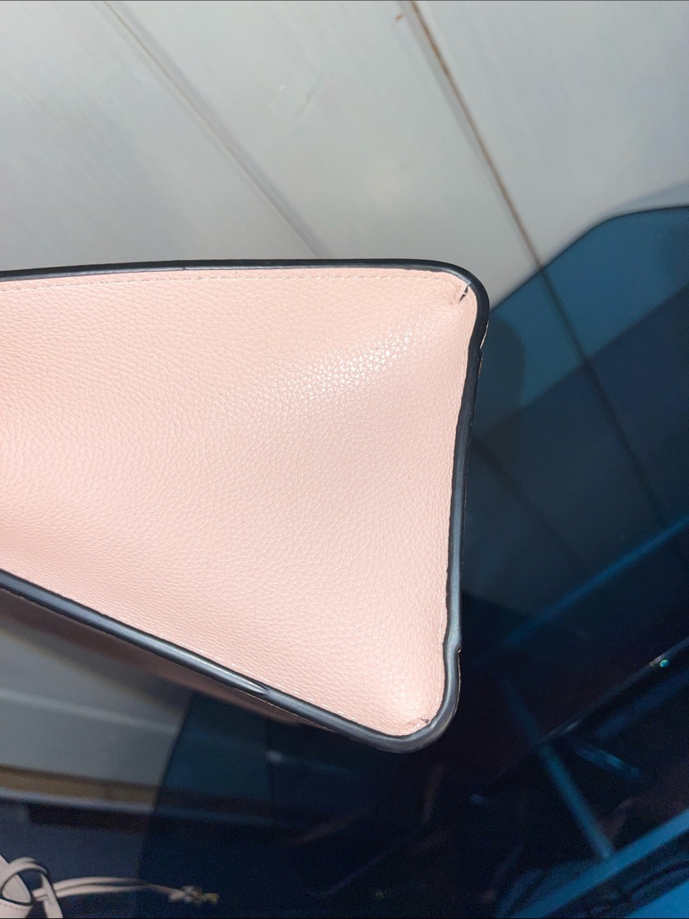 $450 Marc Jacobs Pale Pink Leather Tote with Gold Accent Peach Whip NWT M0015684 - Picture 7 of 10